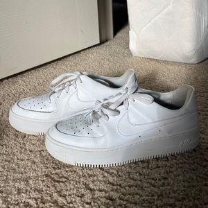COPY - Nike platform air force 1s
